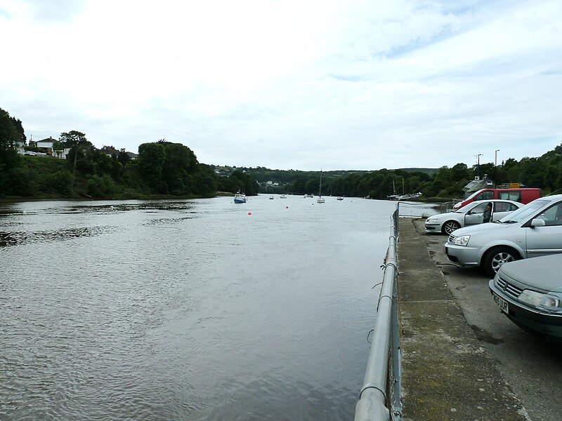 File:Afon Teifi downstream from Cardigan Bridge - geograph.org.uk - 3006254.jpg