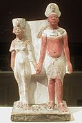 Akhenaton i Nefertiti.