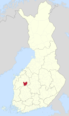 Lage von Alavus in Finnland