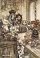 Alice in Wonderland by Arthur Rackham - 14 - Who stole the Tarts?.jpg