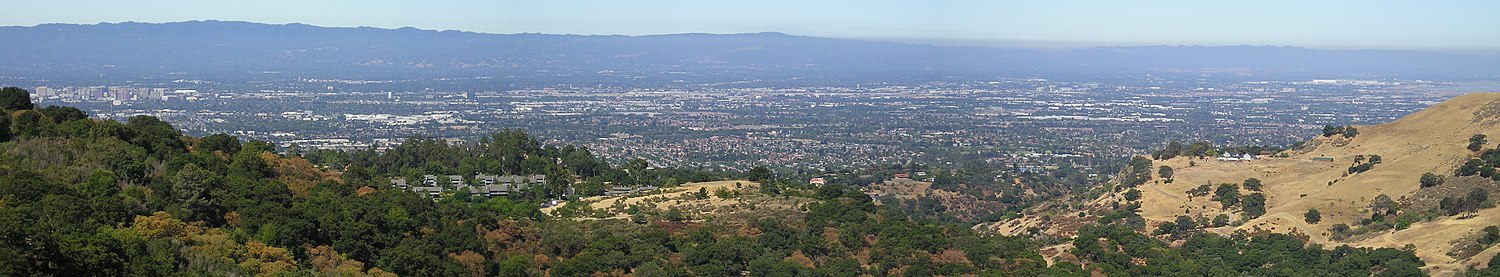Вид на западный Сан-Хосе