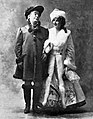 Amélie Diéterle et Guillaume Guy dans La Vie parisienne en avril 1911.