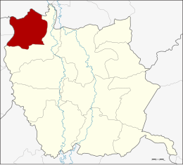 Wachirabarami District – mapa