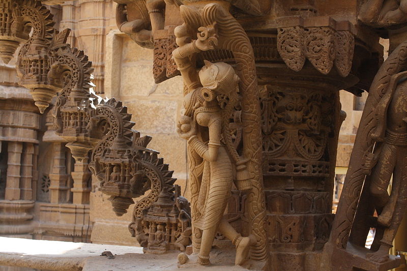 File:Ancient Jain temple inside Jaisalmer fort.JPG