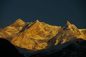 Annapurna, Nepal Annapurna from west.jpg