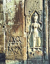 Apsaras and a Devata
