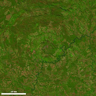 <span class="mw-page-title-main">Araguainha crater</span> Impact crater in Brazil
