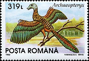 Archaeopteryx on stamp.jpg