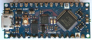 <span class="mw-page-title-main">Arduino Nano</span> Single-board microcontroller