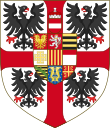 Arms of Vincenzo I Gonzaga, Duke of Mantua.svg