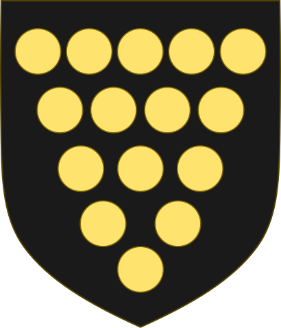 File:Arms of the Duchy of Cornwall (Variant 1).svg