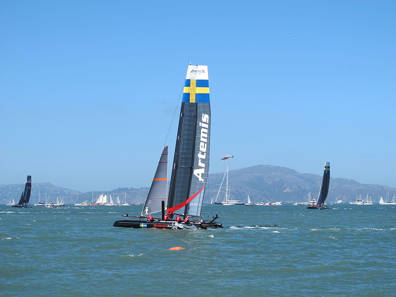 Artemis Racing: Challenger 34th America's Cup - Graphis