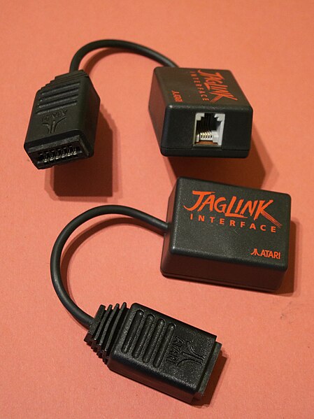File:Atari Jag Link connectors.jpg
