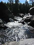 The Rogue River flowing through the Avenue of the Giant Boulders at the Prospect State Scenic Viewpoint