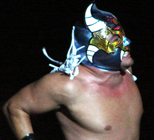 Averno before he was unmasked