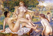 Pierre-Auguste Renoir, De baadsters. (1919)