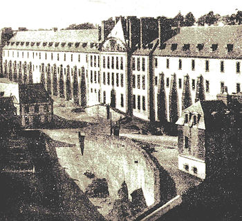 The penal colony of Brest