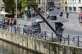 Bamberg canal port, iron crane