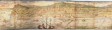 Barcelona in 1563, engraving by Anton van den Wyngaerde Barcelona el 1563, Anthonis van den Wyngaerde.jpg