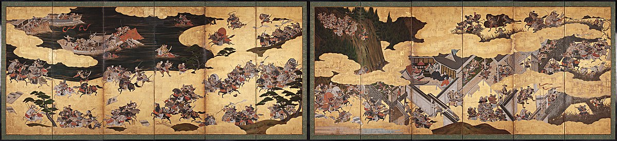 Battle scenes from the Tale of Heike (Heike Monogatari) - Google Art Project.jpg