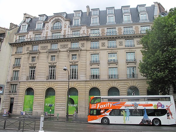 The former head office in central Paris