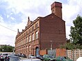 Former Co-op furniture factory before the fire.