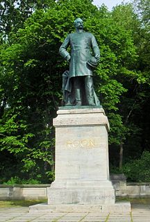 Statue of Albrecht von Roon Statue in Berlin, Germany