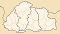 Bhutan map blank (1992-2007).svg