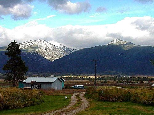 Bitterroot mountains parents farm