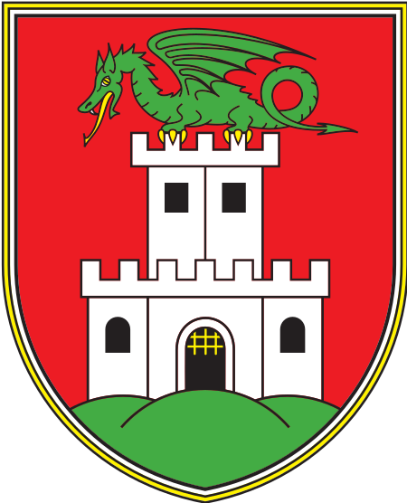 ไฟล์:Blason ville si Ljubljana (Slovénie).svg