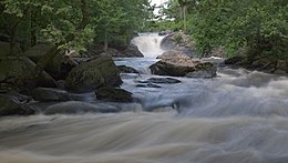 Rockaway River water falls in the gorge Boonton Falls - panoramio.jpg