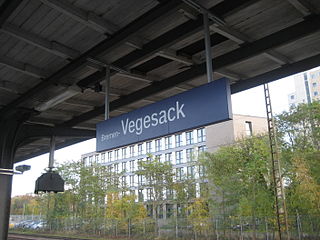 <span class="mw-page-title-main">Bremen-Vegesack station</span> Railway station in Vegesack, Germany