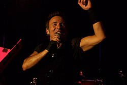 O musico y cantaire estausunidense Bruce Springsteen, en una imachen de 2009.