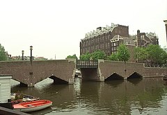 Brug nr. 283: Waalseilandsgracht / Buiten Bantammerstraat (1913).