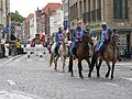 knights with shield of Bruges