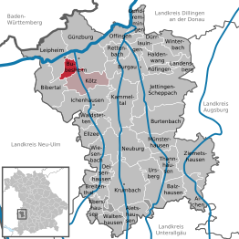 Kaart van Bubesheim