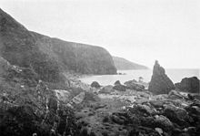 Coast at Slates Hot Springs, 1900