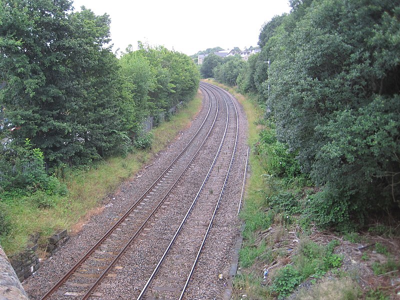 File:Burnley Thorneybank railway station (site), Lancashire (geograph 4621786).jpg