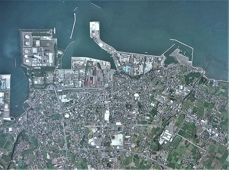 File:Buzen city center area Aerial photograph.2013.jpg