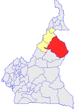 Departemen lokasi di Kamerun