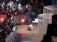 Punk made his return to WWE at Survivor Series: WarGames on November 25, 2023. CMPunkSurvivorSeries.jpg