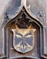 Imperial arms at the Koïfhus in Colmar (16th century)