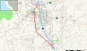 California State Route 273 Map.svg