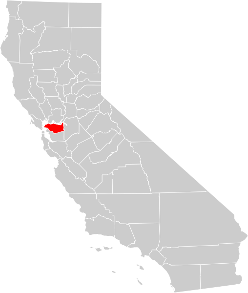 File:California county map (Contra Costa County highlighted).svg