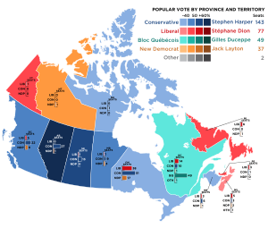 Elecciones federales de Canadá de 2008