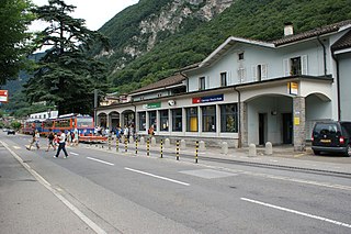 Capolago-Riva San Vitale railway station railway station in Switzerland
