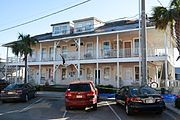 The Carbo House, Tybee Island, Georgia, U.S. This is an image of a place or building that is listed on the National Register of Historic Places in the United States of America. Its reference number is 10000273.