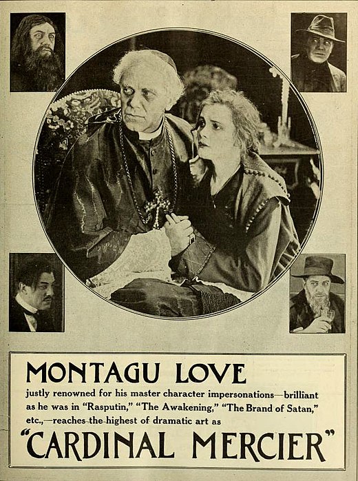 Cardinal Mercier was the working title for The Cross Bearer (1918)