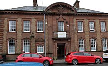 Front entrance to Carnegie Arts Centre Workington Carnegie Theatre Workington.jpg