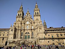 Santiago de Compostela Cathedral Catedral de Santiago de Compostela agosto 2018.jpg